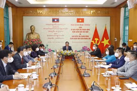 Fomentan cooperación entre Comisiones partidistas de Control Disciplinario de Vietnam y Laos 