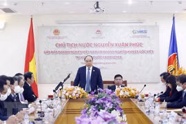 Presidente de Vietnam pide a empresas nacionales promover inversión en Camboya