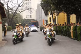 Policía de Hanoi despliega medidas para garantizar seguridad del XIII Congreso Nacional del Partido