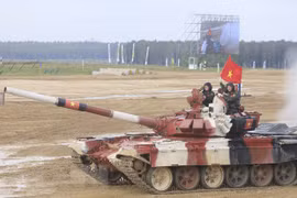 Vietnam impresiona a otros equipos de tanques en Juegos Militares en Rusia