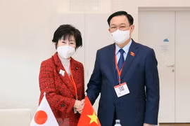 Presidente del Parlamento de Vietnam se reúne con titular de la Cámara de Consejeros de Japón