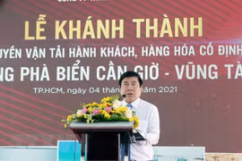 Provincia vietnamita estrena servicio de ferry Can Gio-Vung Tau