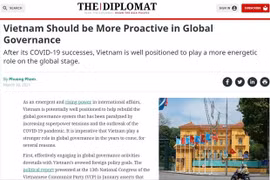 Vietnam debería ser más proactivo en gobernanza global, según prensa internacional