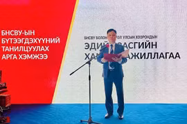 Presentan productos de Vietnam a empresas mongolas