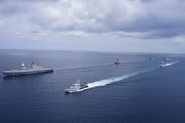 Singapur y Malasia realizan ejercicio naval en el estrecho de Malaca