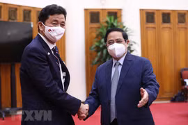Prensa laosiana alaba avance de asociación estratégica amplia y profunda Vietnam-Japón