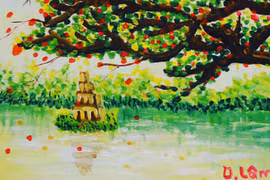 Exhibirán en Hanoi pinturas realizadas por niños con autismo