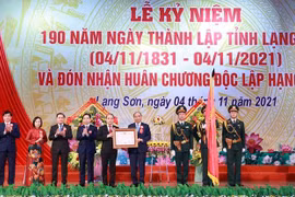 Presidente de Vietnam conmemora 190 aniversario del establecimiento de Lang Son