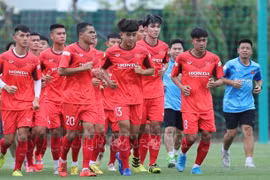 Futbolistas vietnamitas se concentran para el Campeonato de Asia sub-23