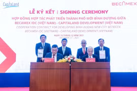 Empresas vietnamita y singapurense cooperan en construcción de ciudad moderna en Binh Duong