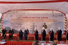 Inician construcción de la línea de transmisión eléctrica entre Laos y Vietnam