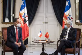 Ratifica presidente de Chile alta valoración a lazos con Vietnam