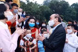 Presidente de Vietnam resalta significado de concurso dedicado a niños menos favorables