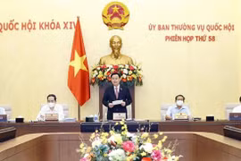 Sesiona reunión 58 del Comité Permanente del Parlamento de Vietnam
