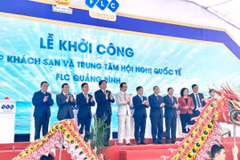 Inician construcción de complejo de hoteles en provincia de Quang Binh