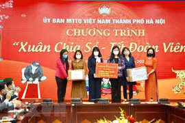 Hanoi celebra programa humanitario en ocasión de Tet