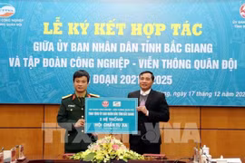 Promueven cooperación entre Viettel y provincia de Bac Giang en transformación digital