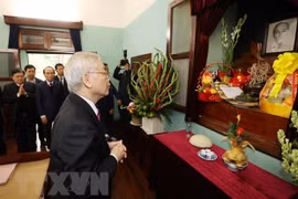 Máximo dirigente de Vietnam enaltece figura del Presidente Ho Chi Minh