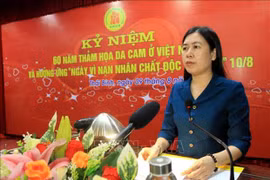 Provincia vietnamita de Thai Binh presta atención a víctimas del Agente Naranja
