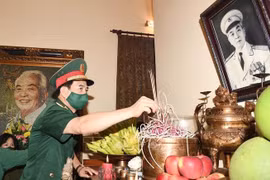Ministerio de Defensa rinde homenaje al general Vo Nguyen Giap