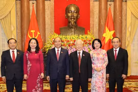Efectúan ceremonia de traspaso de funciones del Presidente de Vietnam