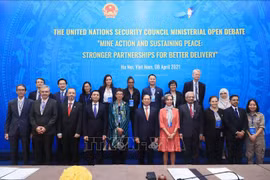 Vietnam preside reunión del Consejo de Seguridad de ONU sobre superación de secuelas de minas 