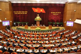 Inauguran segundo pleno del Comité Central del Partido Comunista de Vietnam del XIII mandato