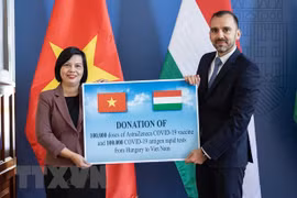 Hungría dona artículos médicos a Vietnam para combatir el COVID-19