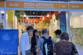 Presentan productos vietnamitas en Exposición alimentaria de Hong Kong 2021