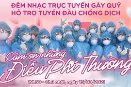 Organizan evento musical para recaudar fondos para lucha contra el COVID-19 en Vietnam