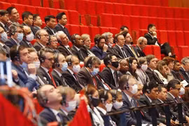 Laos envía mensaje de congratulación al XIII Congreso partidista de Vietnam
