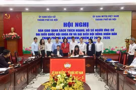 Hanoi tiene 33 candidatos autonominados para las próximas elecciones