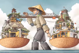 UNESCO divulga premios de concurso de pintura sobre Hanoi