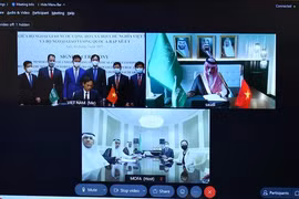 Vietnam y Arabia Saudita firman documento sobre consulta política entre sus cancillerías 