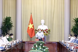 Presidente vietnamita preside reunión sobre implementación de Decisión de amnistía de 2021