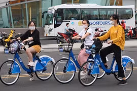 Ciudad Ho Chi Minh implementa modelo piloto de bicicletas compartidas