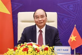 Presidente de Vietnam participa en la cumbre virtual sobre el cambio climático