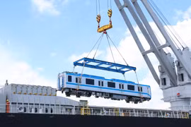 Ciudad Ho Chi Minh acelera instalación de trenes urbanos