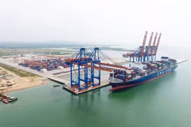 Instalarán otras grúas STS para el puerto más grande de Vietnam
