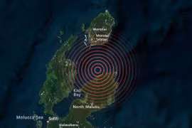 Sismo de magnitud 5,9 sacude Indonesia