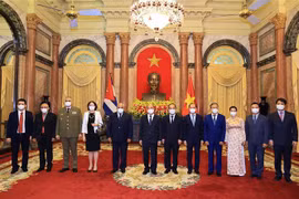 Presidente de Vietnam recibe cartas credenciales de nuevos embajadores en Hanoi