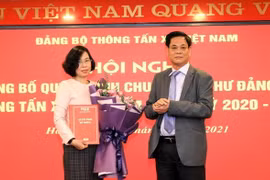 Nombran a Vu Viet Trang secretaria del Comité partidista de la VNA