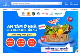 Plataforma electrónica Voso: mercado de venta de productos vietnamitas