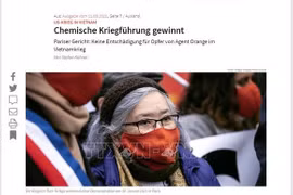 Prensa alemana: Sin tregua, lucha por justicia para las víctimas vietnamitas de la dioxina