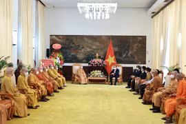 Presidente vietnamita destaca aportes de la Sangha Budista al desarrollo nacional