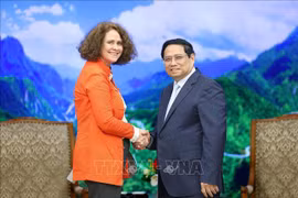 Premier recibe a saliente directora nacional del Banco Mundial en Vietnam 