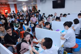 Emprenden mayor festival de donación de sangre en Vietnam después del Tet