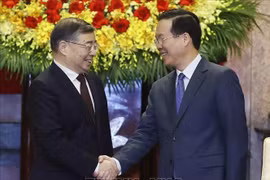 Presidente vietnamita recibe a funcionario partidista de China
