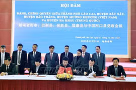 Provincias fronterizas de Vietnam y China intensifican su cooperación