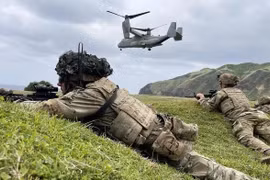 Filipinas y Estados Unidos realizan ejercicios militares conjuntos